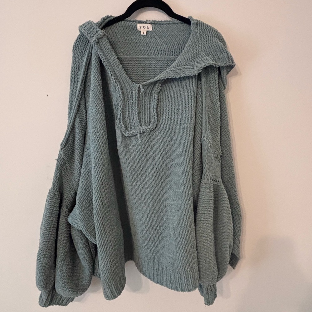 POL Light Blue Knit Sweater